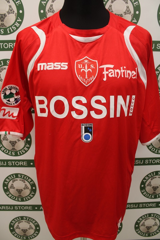 Maglia TRIESTINA ALLEGRETTI Match Worn Home 2008/09