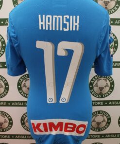 Alternative view of Maglia NAPOLI HAMSIK L/XL Home 2016/17 Signed