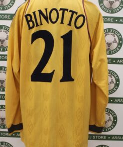 Alternative view of Maglia BOLOGNA BINOTTO Match Worn Third 2000/01