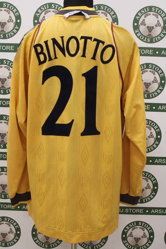 Maglia BOLOGNA BINOTTO Match Worn Third 2000/01 - immagine 2