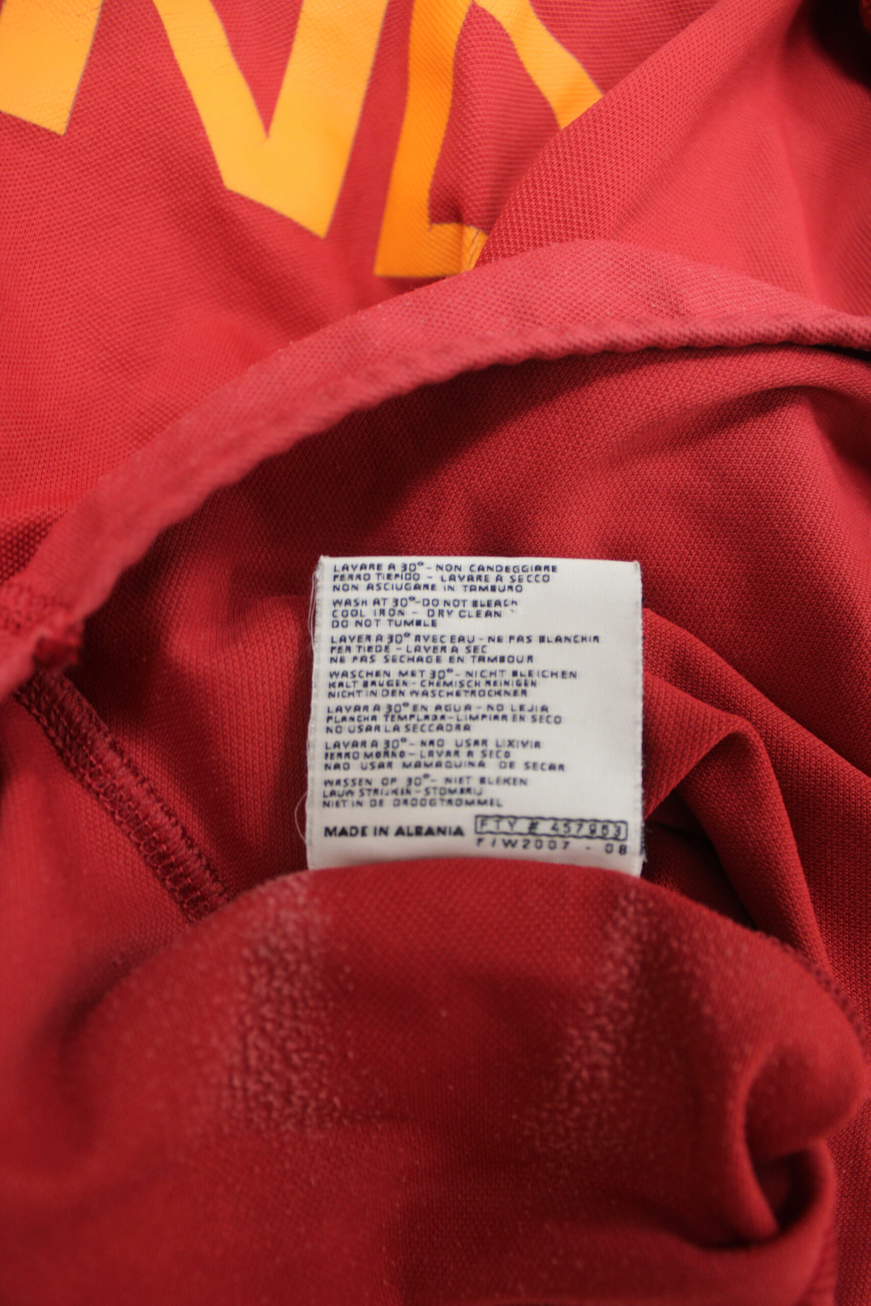 Maglia ROMA TOTTI M Home 2007/08 - immagine 5