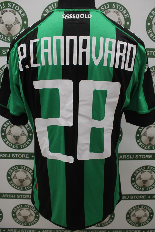 Maglia SASSUOLO CANNAVARO XL Home 2016/17 - immagine 2