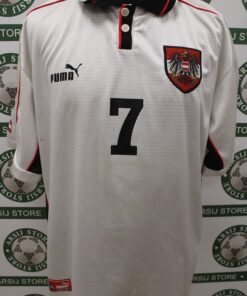 Maglia AUSTRIA Match Worn Home 2000/01