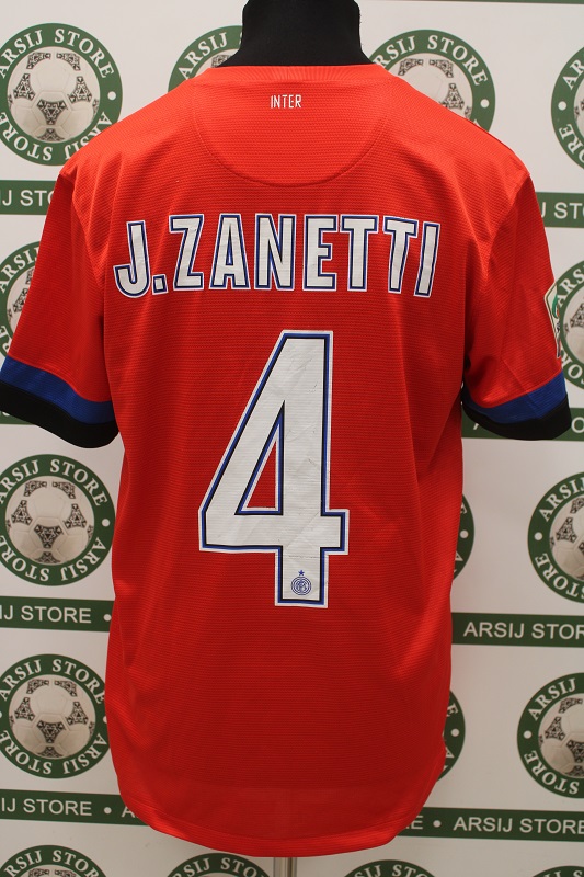 Maglia INTER ZANETTI M Away 2012/13 - immagine 2