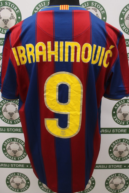 Maglia BARCELLONA IBRAHIMOVIC M Home 2009/10 - immagine 2