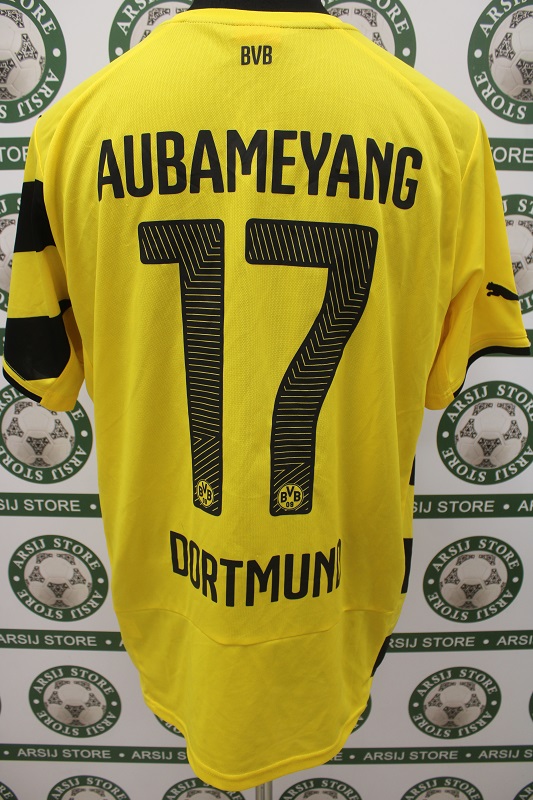 Maglia BORUSSIA DORTMUND AUBAMEYANG L Home 2014/15 - immagine 2
