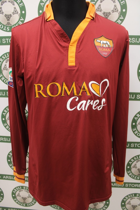 Maglia ROMA BENATIA Match Worn Home 2013/14