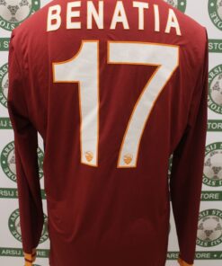 Alternative view of Maglia ROMA BENATIA Match Worn Home 2013/14