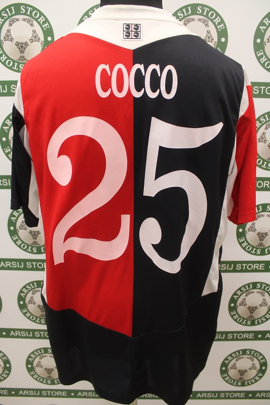 Maglia CAGLIARI COCCO Match Worn Home 2006/07 - immagine 2