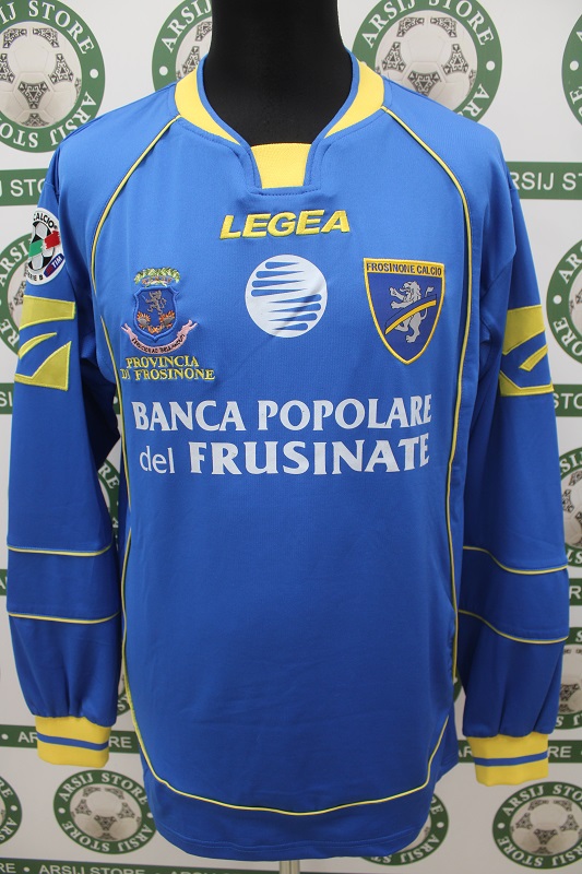 Maglia FROSINONE EVACUO Match Worn Away 2007/08