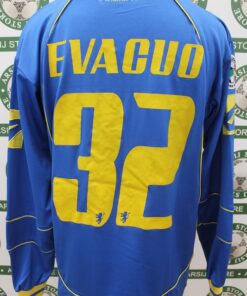 Alternative view of Maglia FROSINONE EVACUO Match Worn Away 2007/08