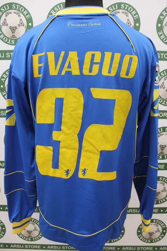 Maglia FROSINONE EVACUO Match Worn Away 2007/08 - immagine 2