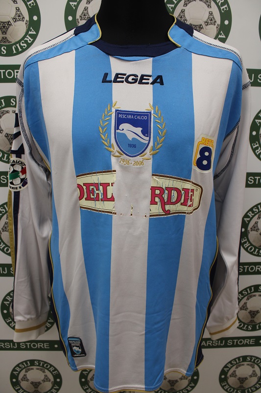 Maglia PESCARA RIGONI Match Worn Home 2006/07