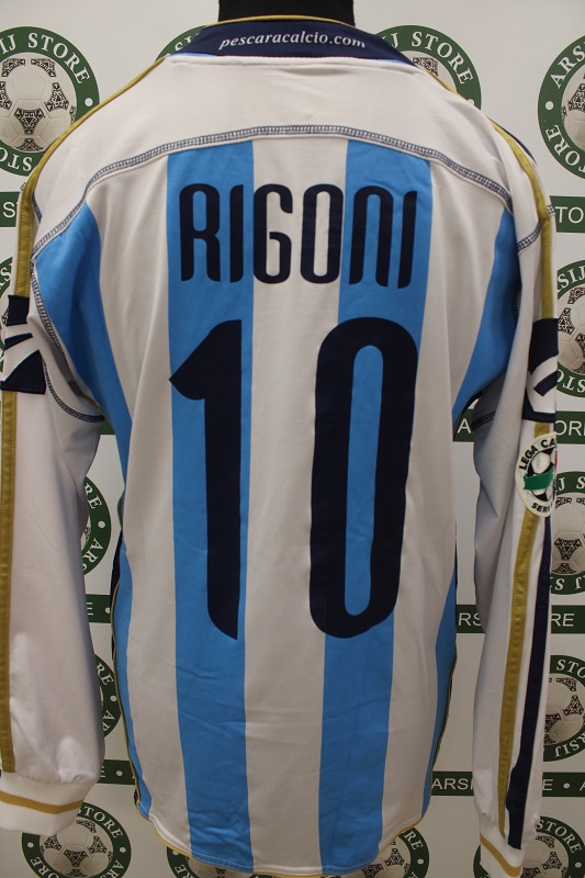Maglia PESCARA RIGONI Match Worn Home 2006/07 - immagine 2