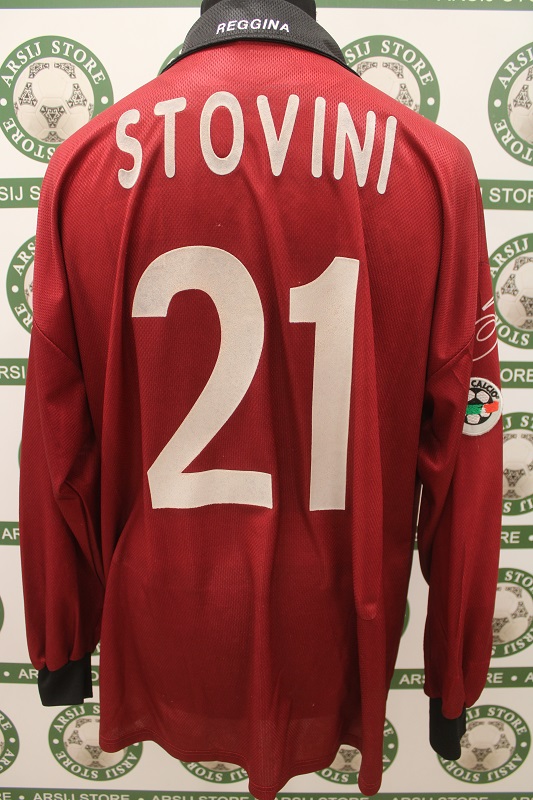 Maglia REGGINA STOVINI Match Worn Home 1999/00 - immagine 2
