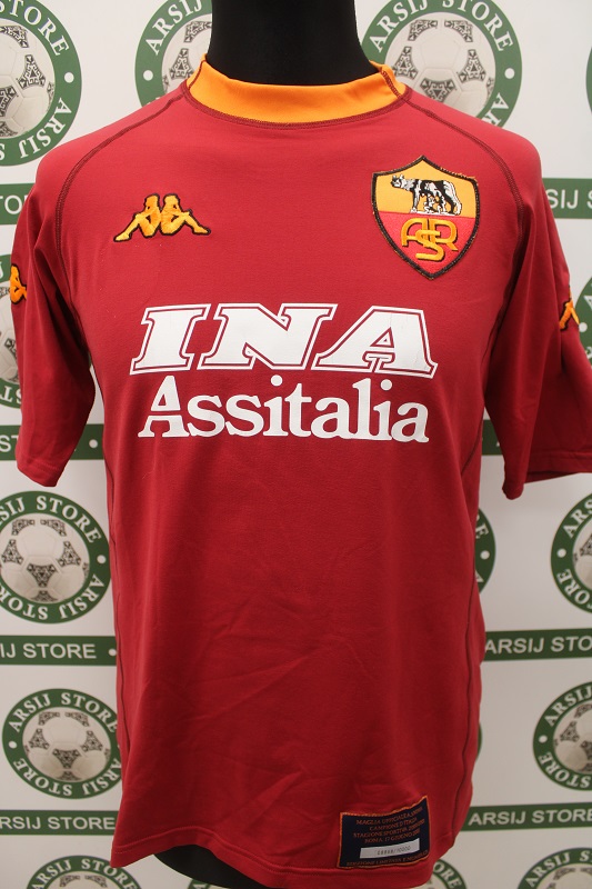 Maglia ROMA MONTELLA M HOME 2000/01 Limited Edition