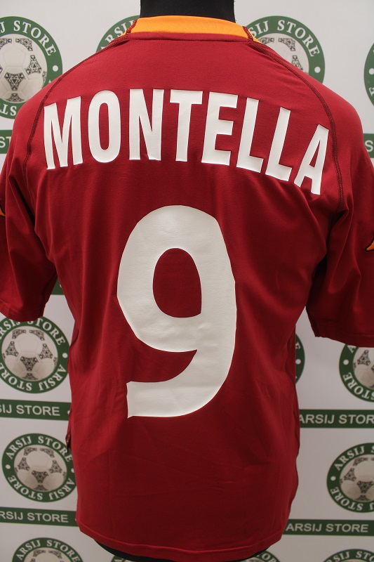 Maglia ROMA MONTELLA M HOME 2000/01 Limited Edition - immagine 2