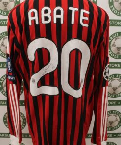Alternative view of Maglia MILAN ABATE L Home 2011/12 Signed