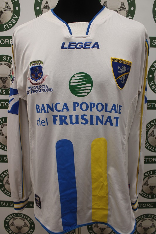 Maglia FROSINONE CARBONE Macth Worn Away 2006/07
