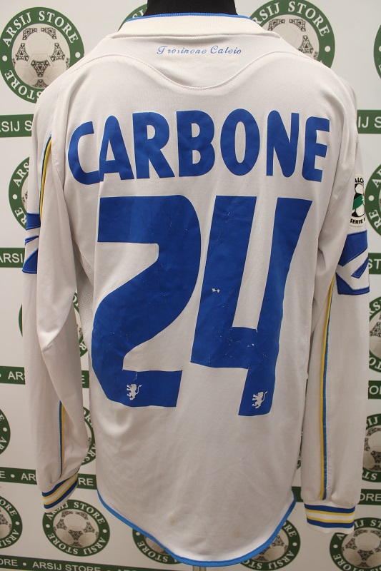 Maglia FROSINONE CARBONE Macth Worn Away 2006/07 - immagine 2
