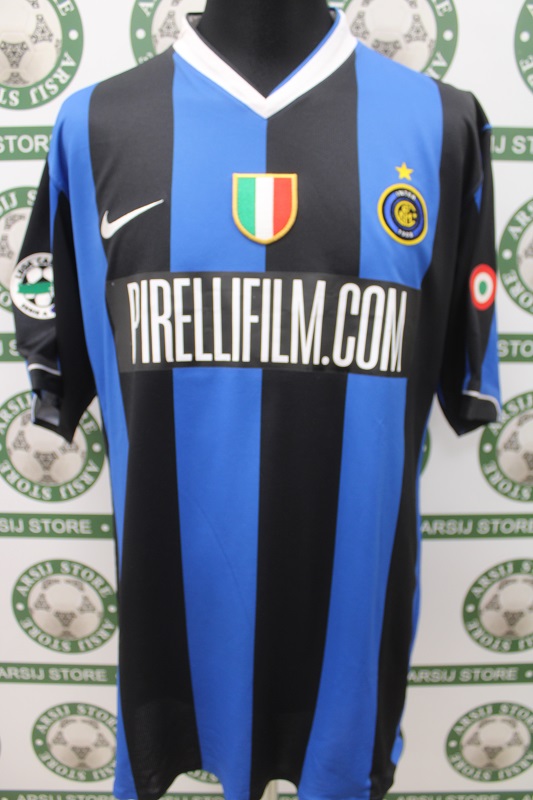 Maglia INTER GONZALEZ Match Worn Home 2006/07