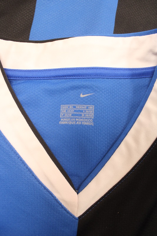 Maglia INTER GONZALEZ Match Worn Home 2006/07 - immagine 3