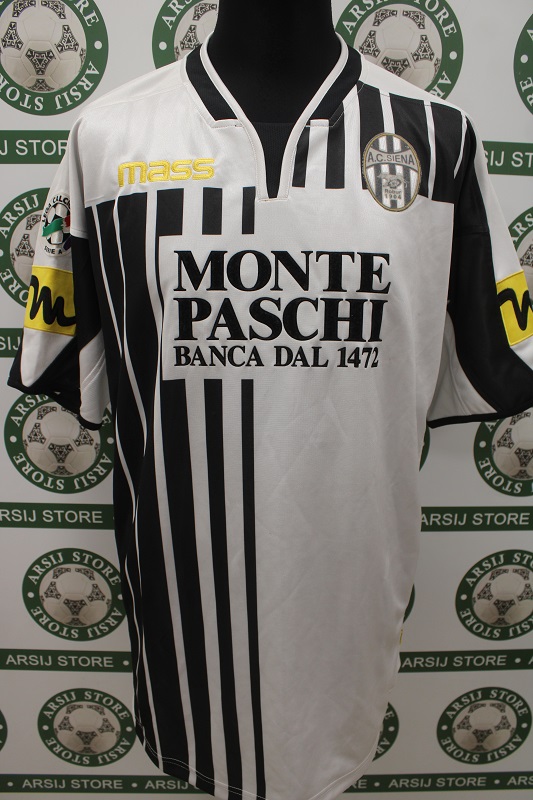Maglia SIENA LOCATELLI Match Worn Home 2005/06