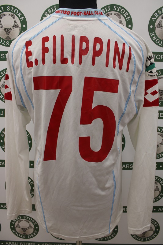 Maglia TREVISO FILIPPINI Match Worn Away 2005/06 - immagine 2