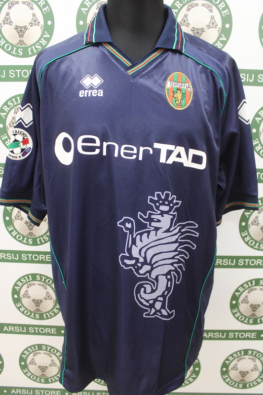 Maglia TERNANA PACI Match Worn Away 2003/04