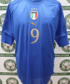Maglia ITALIA VIERI Match Worn Home 2004