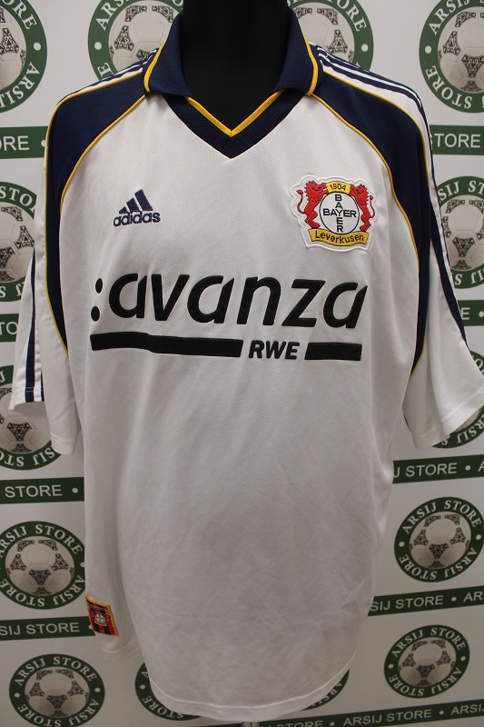 Maglia BAYER LEVERKUSEN XL Away 2000/01