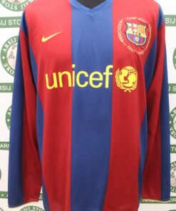 Maglia BARCELLONA HENRY Match Worn Home 2007/08