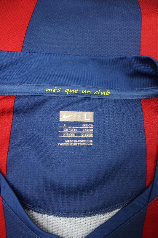 Maglia BARCELLONA HENRY Match Worn Home 2007/08 - immagine 4