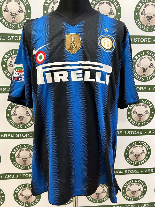 Maglia INTER ETO'O Home 2010/11 Signed