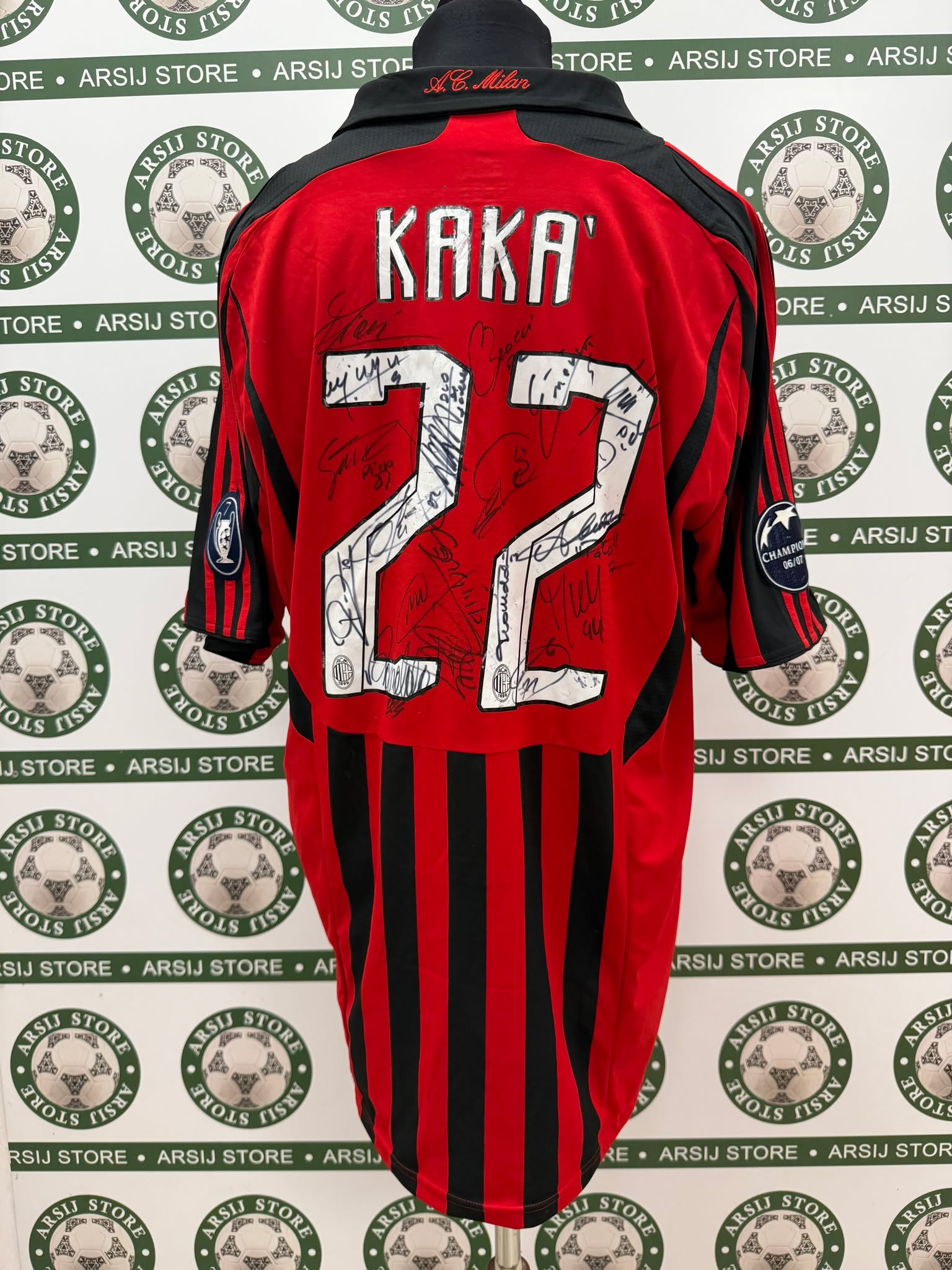 Maglia MILAN KAKA XL Home 2007/08 - immagine 2