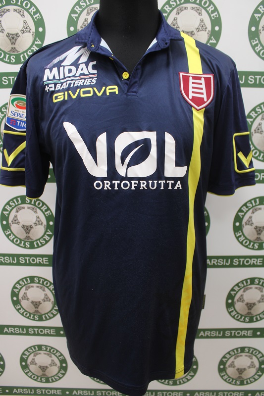 Maglia CHIEVO VERONA CACCIATORE Match Worn Away 2016/17