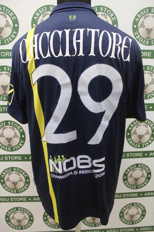 Maglia CHIEVO VERONA CACCIATORE Match Worn Away 2016/17 - immagine 2