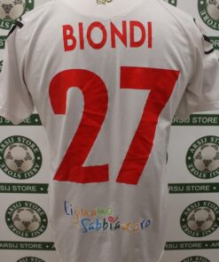 Alternative view of Maglia PORDENONE BIONDI Match Worn Away 2020/21