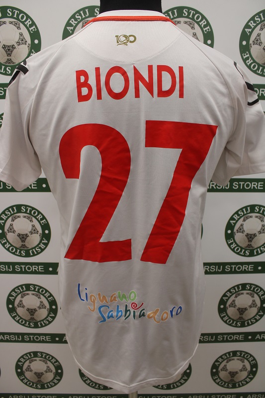 Maglia PORDENONE BIONDI Match Worn Away 2020/21 - immagine 2