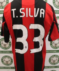 Alternative view of Maglia MILAN THIAGO SILVA M Home 2010/11