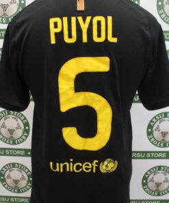 Alternative view of Maglia BARCELLONA PUYOL S Away 2011/12