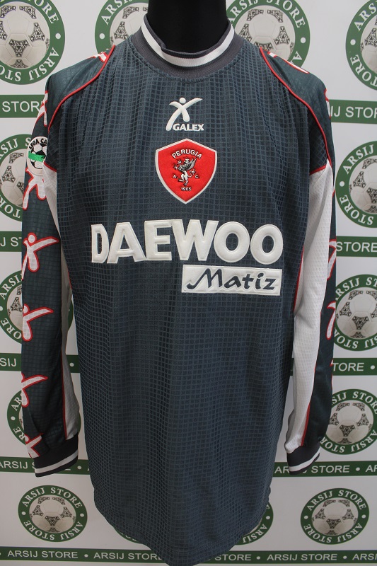 Maglia PERUGIA VRYZAS Match Worn Away 1999/00