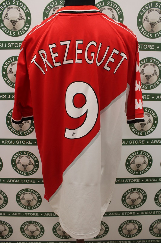Maglia MONACO TREZEGUET XXL Home 1999/00 - immagine 2