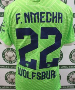 Alternative view of Maglia WOLFSBURG NMECHA Match Worn Home 2021/22
