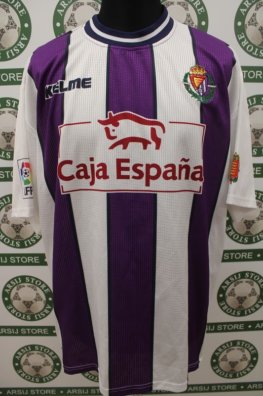 Maglia VALLADOLID Home Match Worn 1999/00