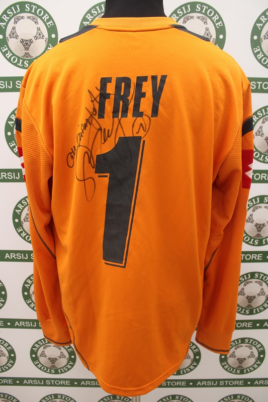 Maglia FIORENTINA FREY Match Worn Portiere Signed - immagine 2
