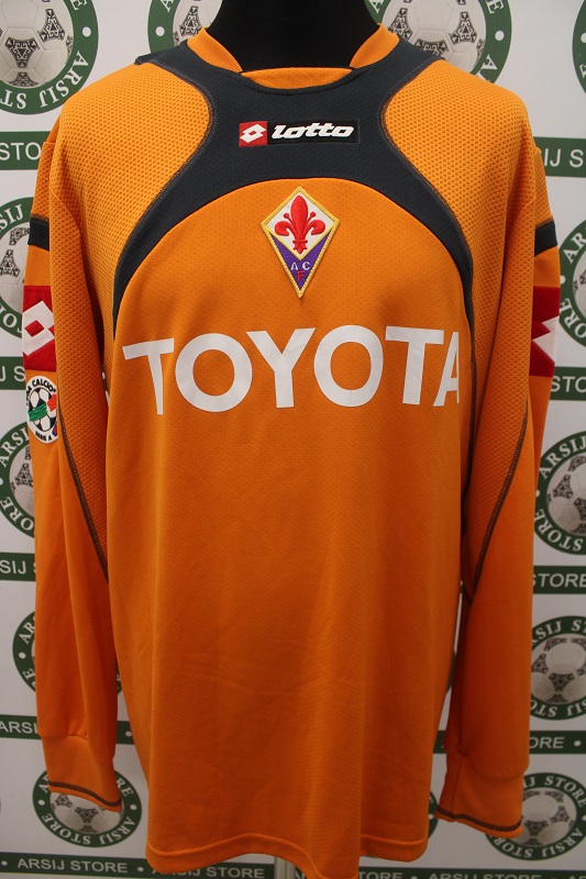 Maglia FIORENTINA FREY Match Worn Portiere Signed