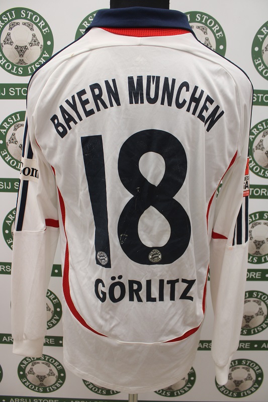 Maglia BAYERN MONACO GORLITZ Match Worn Away 2006/07 - immagine 2