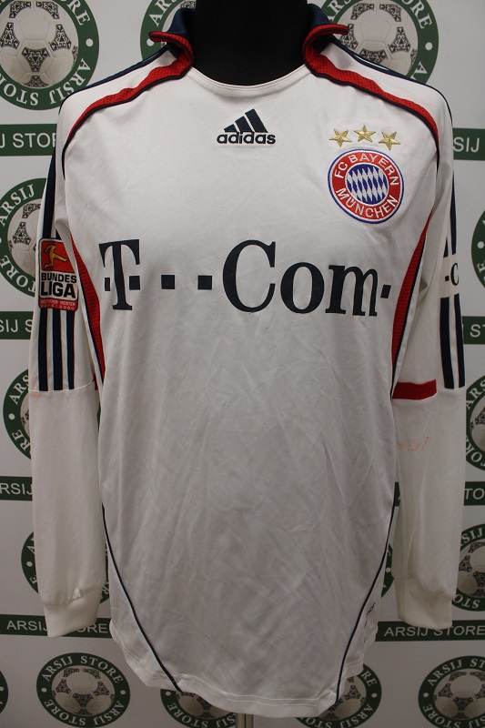 Maglia BAYERN MONACO GORLITZ Match Worn Away 2006/07