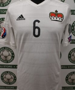 Maglia LIECHTENSTEIN CHRISTEN Match Worn Away 2016